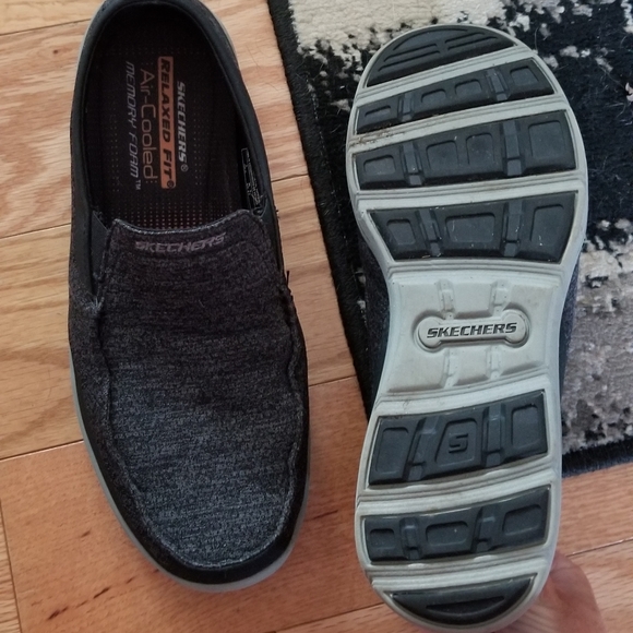 Mens sketchers memory foam shoes 9 - Picture 4 of 4